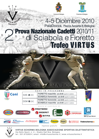 II^ Prova Nazionale Cadetti, Bologna